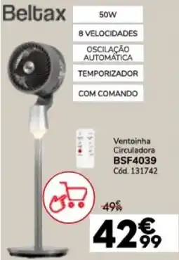 Conforama Ventoinha Circuladora BSF4039 promoção