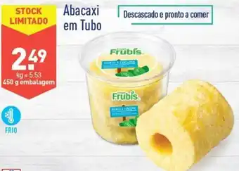 ALDI Abacaxi em Tubo 450g promoção
