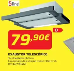 Bricomarché Exaustor telescópico promoção