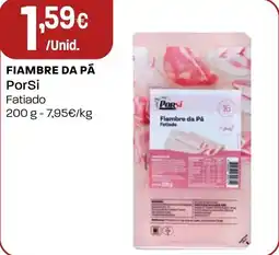 Intermarché Fiambre da pā PorSi promoção