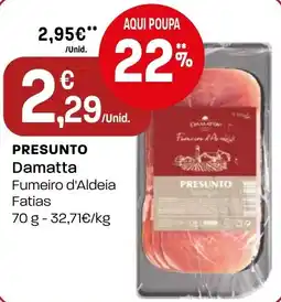 Intermarché Presunto damatta fumeiro d'aldeia fatias promoção
