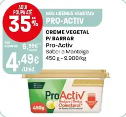 Intermarché Creme vegetal p/ barrar pro-activ promoção