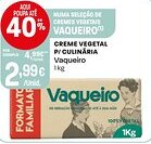 Intermarché Creme vegetal p/ culinaria vaqueiro promoção