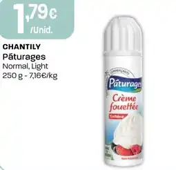 Intermarché Chantily Pāturages Normal, Light promoção