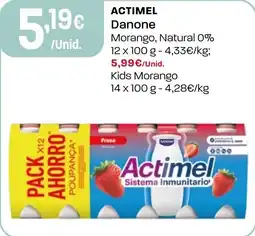 Intermarché Actimel danone promoção