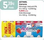 Intermarché Actimel danone promoção