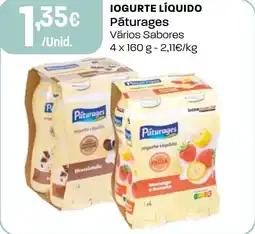 Intermarché Iogurte líquido Pāturages promoção