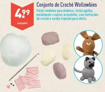 ALDI Conjunto de Croché Wollowbies promoção
