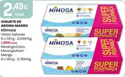 Intermarché Iogurte de aroma magro mimosa promoção