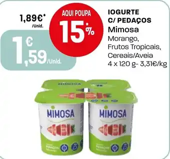 Intermarché Iogurte c/ pedaços mimosa promoção