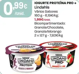 Intermarché Iogurte proteína pro + lindahls promoção