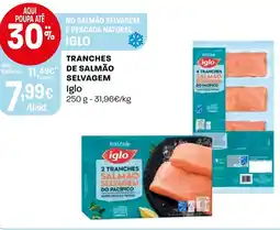 Intermarché Tranches de salmão selvagem Iglo promoção