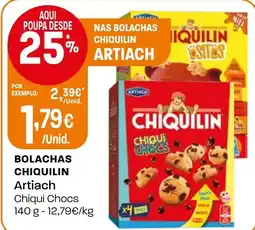 Intermarché Bolachas chiquilin Artiach promoção