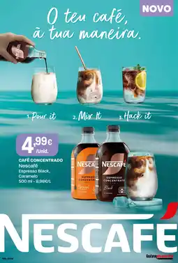 Intermarché Café concentrado nescafé promoção