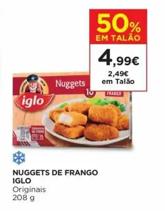 El Corte Inglés Nuggets de Frango Iglo 208g promoção