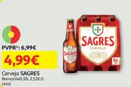 Auchan Cerveja SAGRES promoção