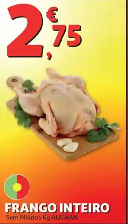 Auchan Frango inteiro promoção