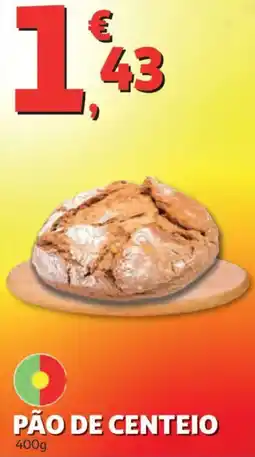 Auchan Pão de centeio promoção