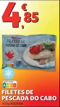 Auchan Filetes de pescada do cabo auchan promoção