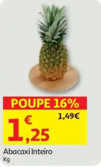 Auchan Abacaxi Inteiro promoção