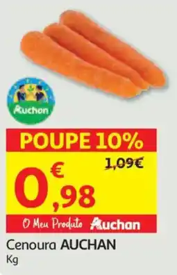 Auchan Cenoura AUCHAN promoção