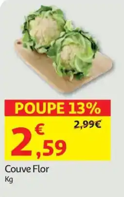 Auchan Couve Flor promoção