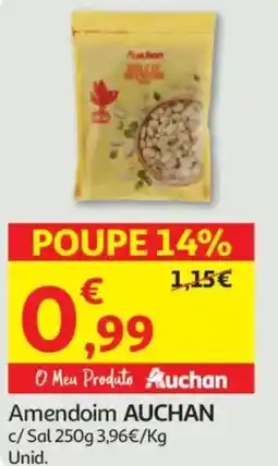 Auchan Amendoim AUCHAN c/ Sal 250g promoção