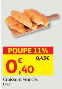 Auchan Croissant Francês Unid. promoção