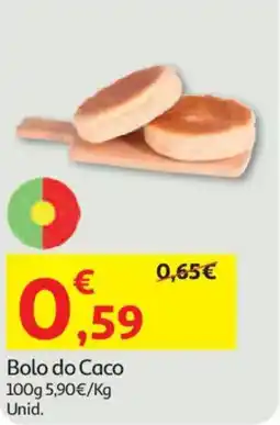 Auchan Bolo do Caco promoção