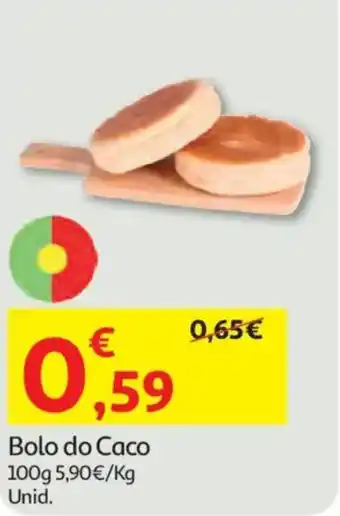 Auchan Bolo do Caco promoção