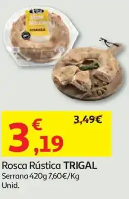 Auchan Rosca Rústica TRIGAL Serrana promoção