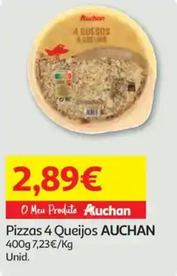 Auchan Pizzas 4 Queijos AUCHAN promoção