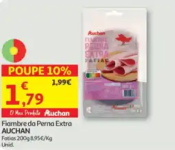 Auchan Fiambre da Perna Extra AUCHAN promoção