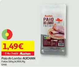Auchan Paio do Lombo AUCHAN Fatias promoção