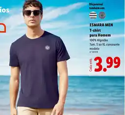 Lidl ESMARA MEN T-shirt para Homem promoção