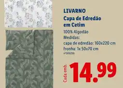 Lidl LIVARNO Capa de Edredão em Cetim promoção