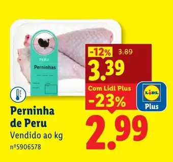 Lidl Perninha de Peru promoção