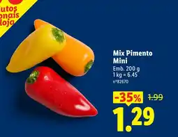 Lidl Mix Pimento Mini promoção