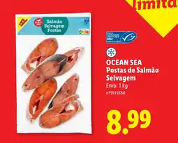 Lidl OCEAN SEA Postas de Salmão Selvagem promoção