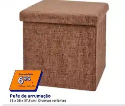 Action Pufe de arrumação promoção