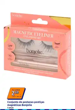 Action Conjunto de pestanas postiças magnéticas Bonjolie promoção