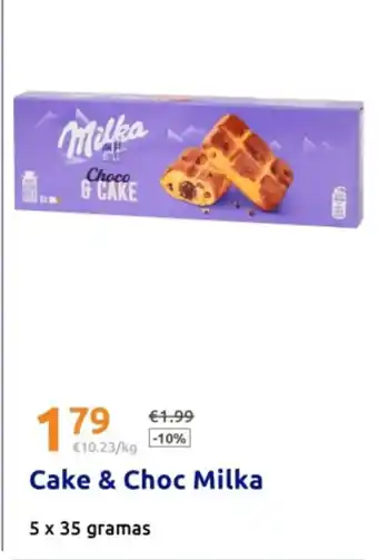 Action Cake & Choc Milka promoção