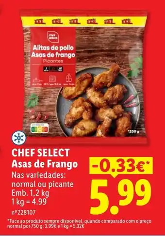 Lidl CHEF SELECT Asas de Frango promoção