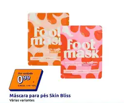 Action Máscara para pés Skin Bliss promoção
