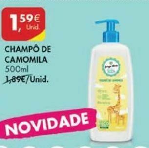 Pingo Doce Shampoo promoção
