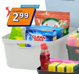 Action Cesto de arrumação Livv 40X30X16 CM promoção