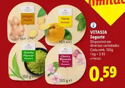 Lidl VITASIA Iogurte promoção