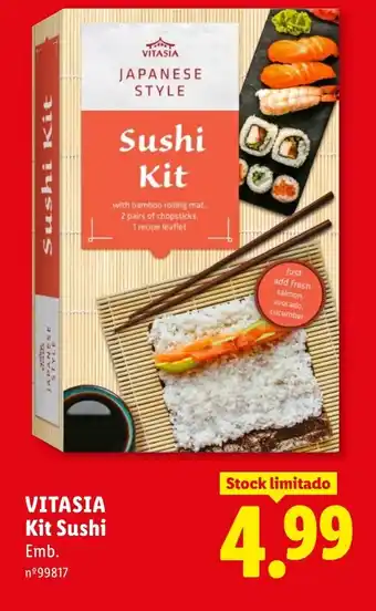 Lidl VITASIA Kit Sushi promoção