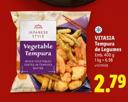 Lidl VITASIA Tempura de Legumes promoção
