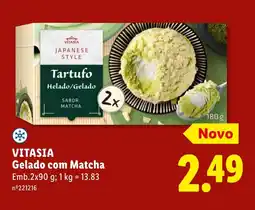 Lidl VITASIA Gelado com Matcha promoção